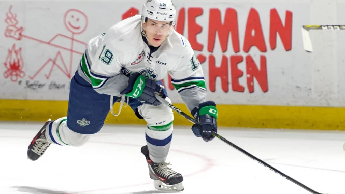 Donovan Newells, predtým zo Seattle Thunderbirds (Obrázok: Brian Liesse)