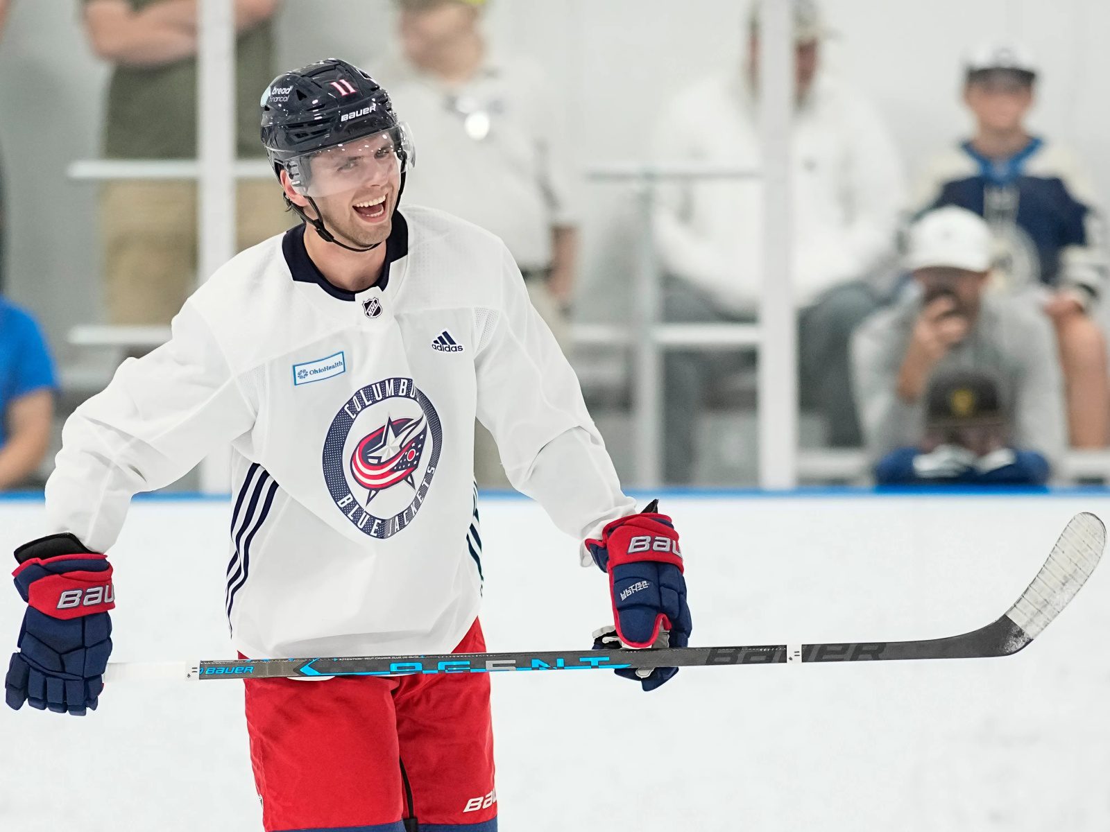 Adam Fantilli, Columbus Blue Jackets (Image: NHL)